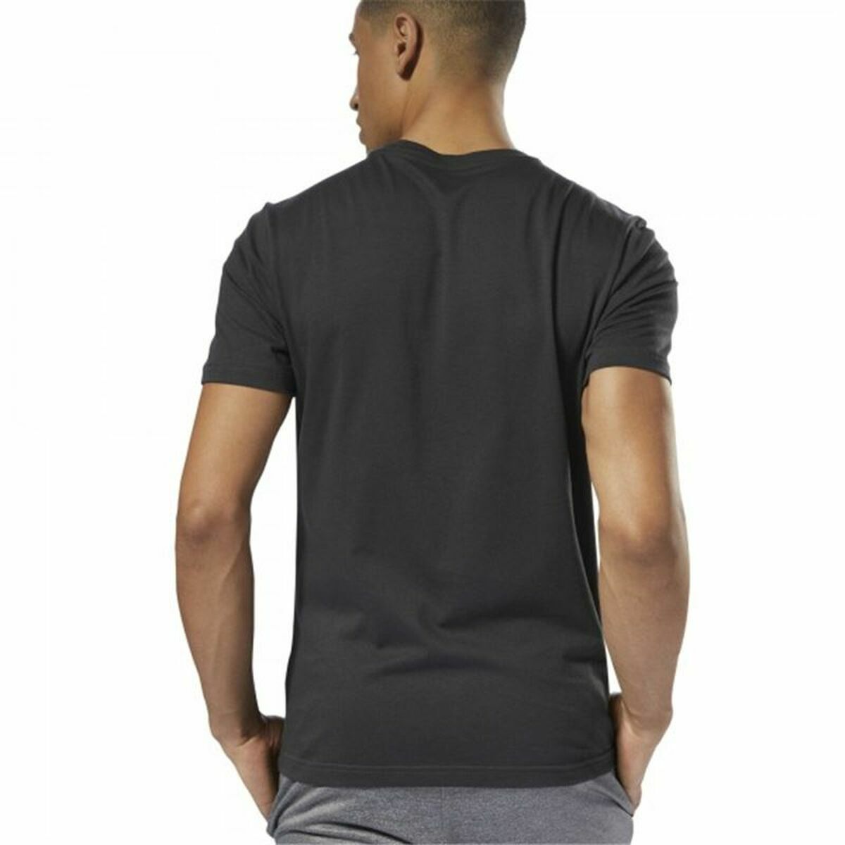 Maglietta a maniche corte da uomo Reebok Sportswear Training Camouflage Black