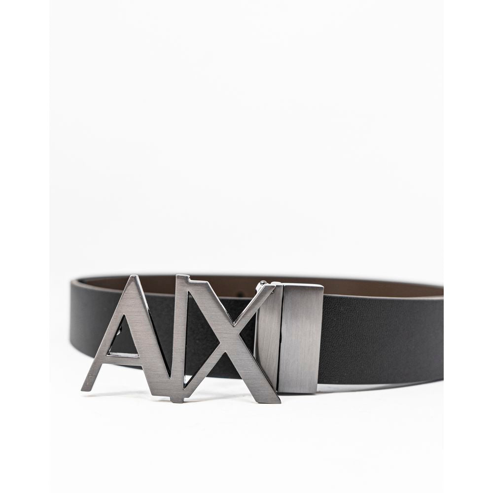 Cintura in pelle nera