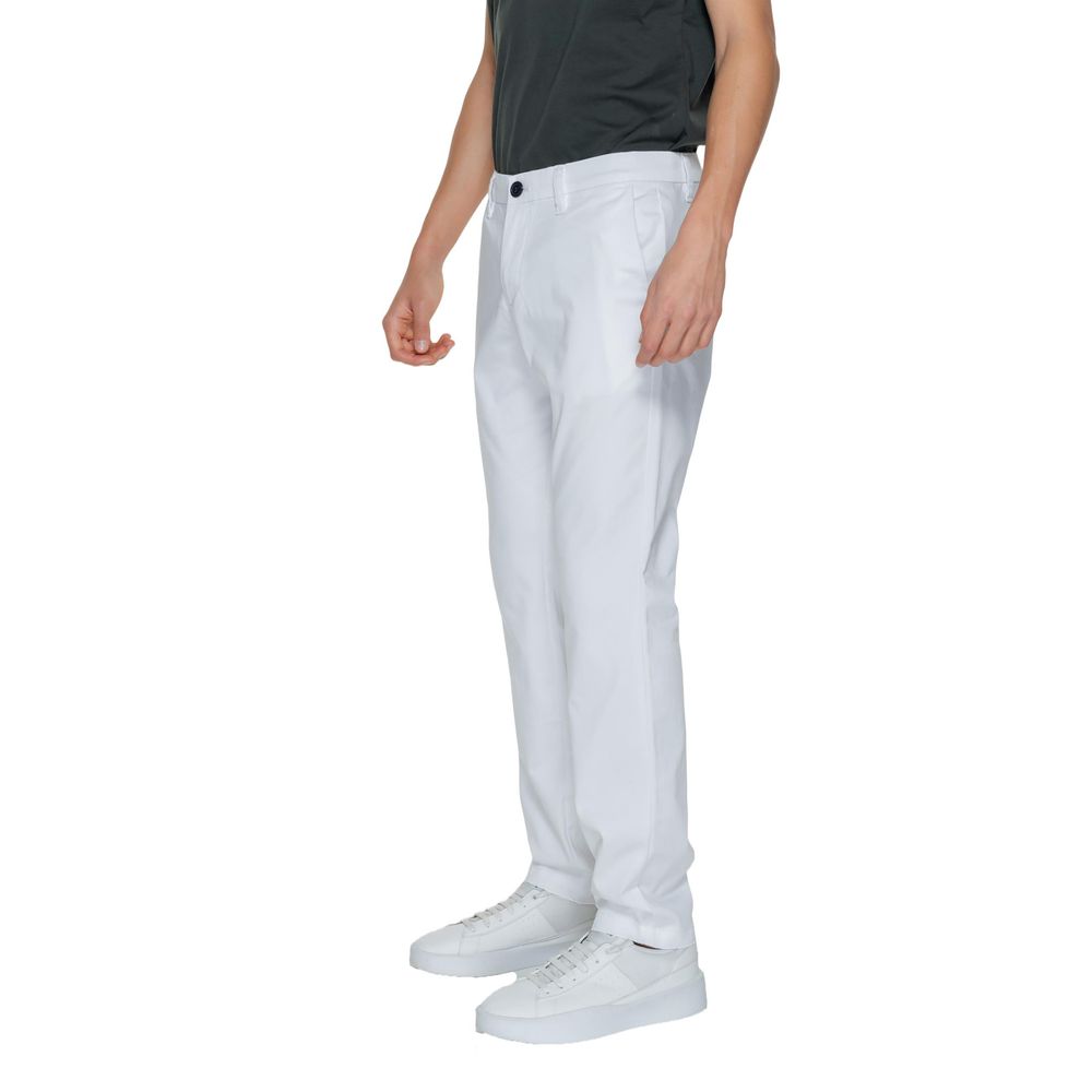 Pantaloni di cotone bianco