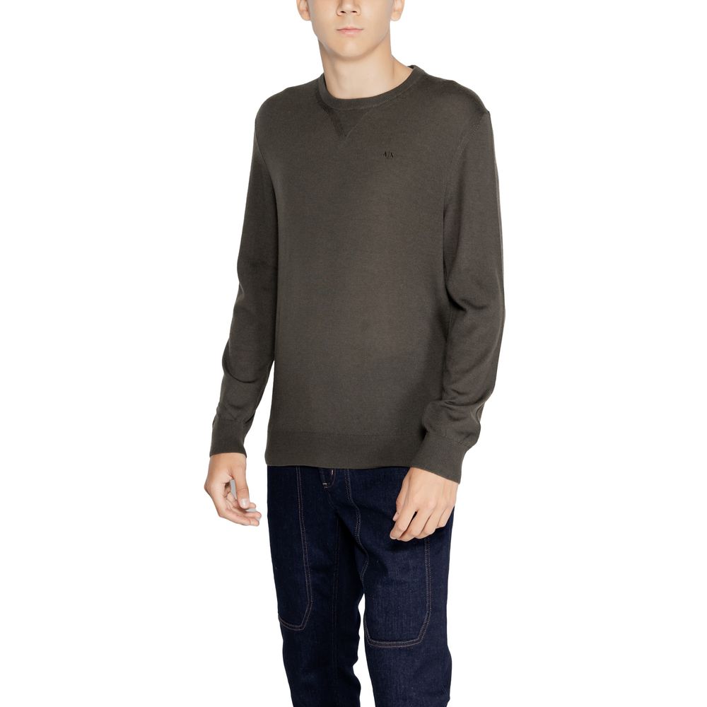 Maglione di lana verde