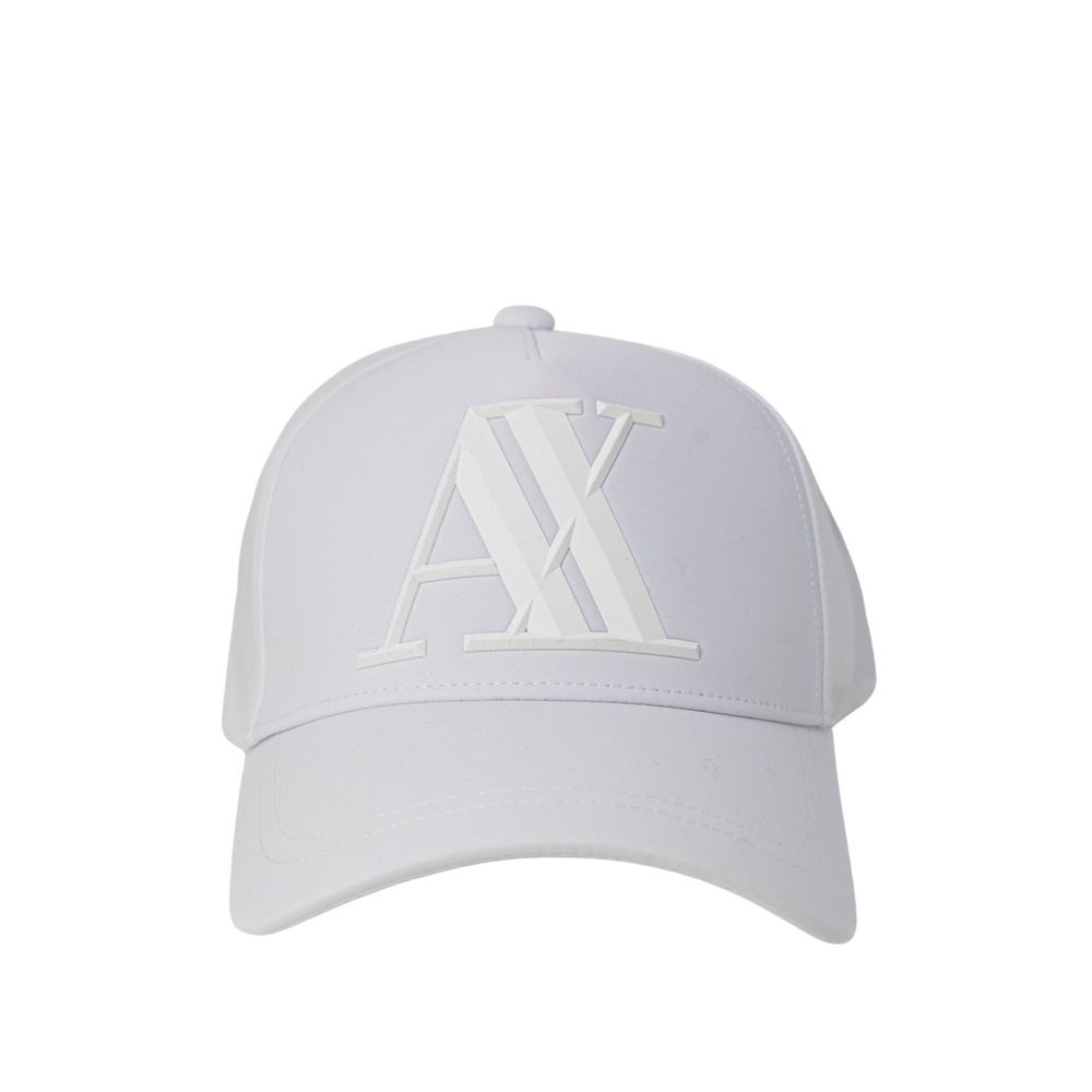 Cappello da baseball con berretti in cotone bianco