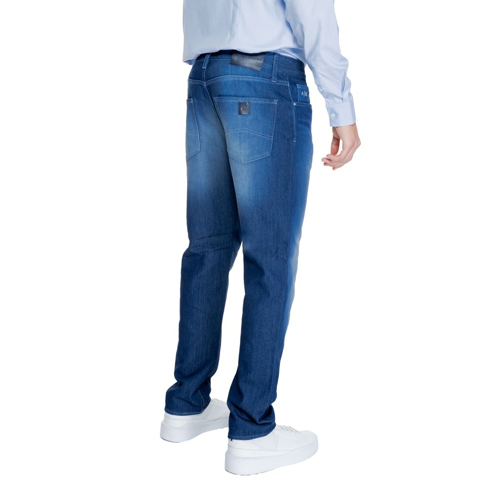 Pantaloni skinny in cotone blu
