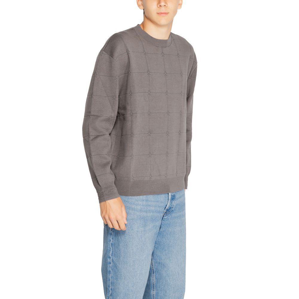 Abbigliamento sportivo in cotone grigio