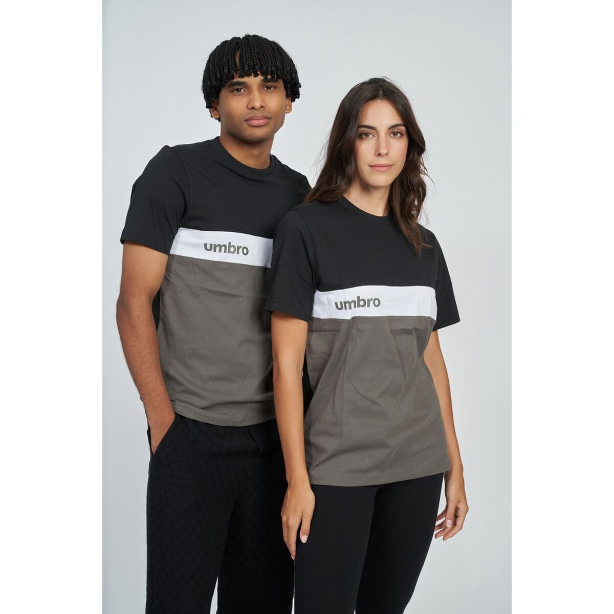 T-shirt a maniche corte da uomo Umbro SPORTWEAR 66211U LT8 Nero