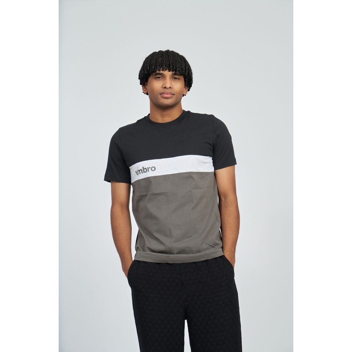 T-shirt a maniche corte da uomo Umbro SPORTWEAR 66211U LT8 Nero