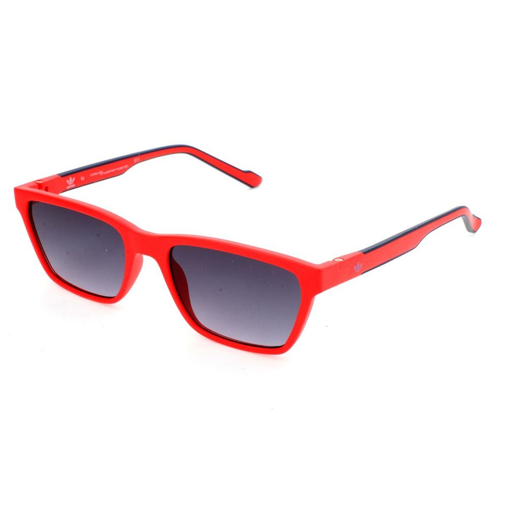 Occhiali da sole in acetato rosso