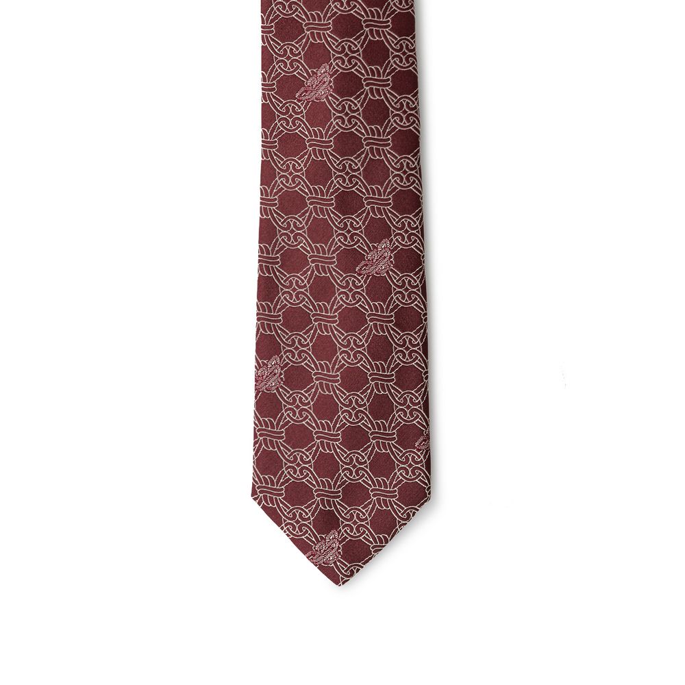 Cravatte e papillon di seta rossa