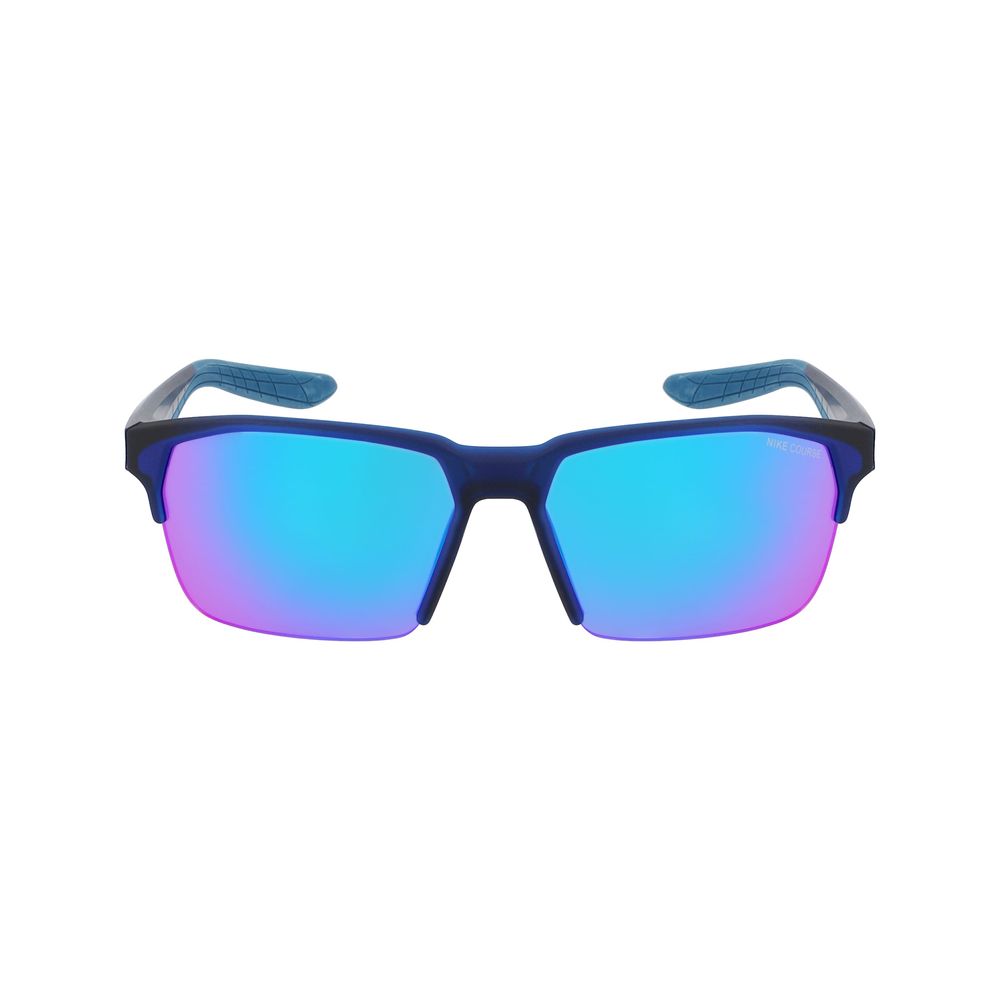 Occhiali da sole blu iniettati
