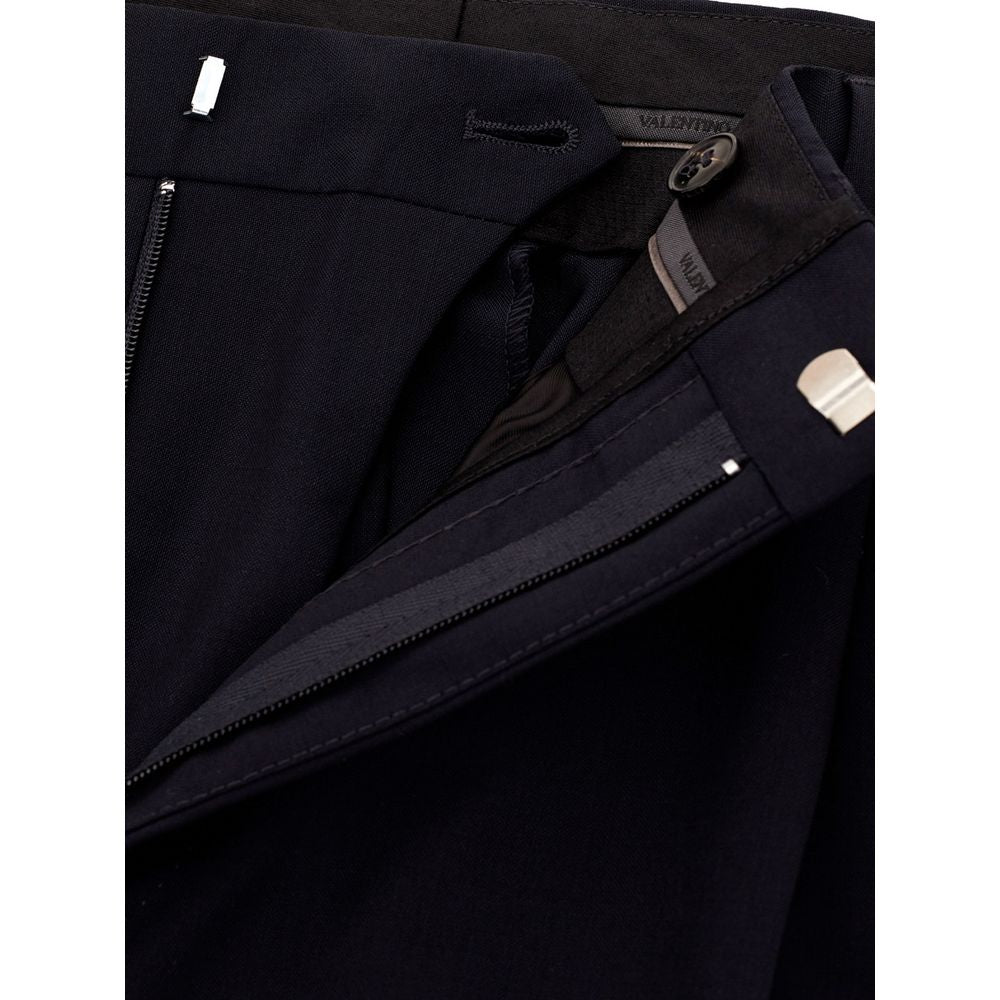Pantaloni di lana neri