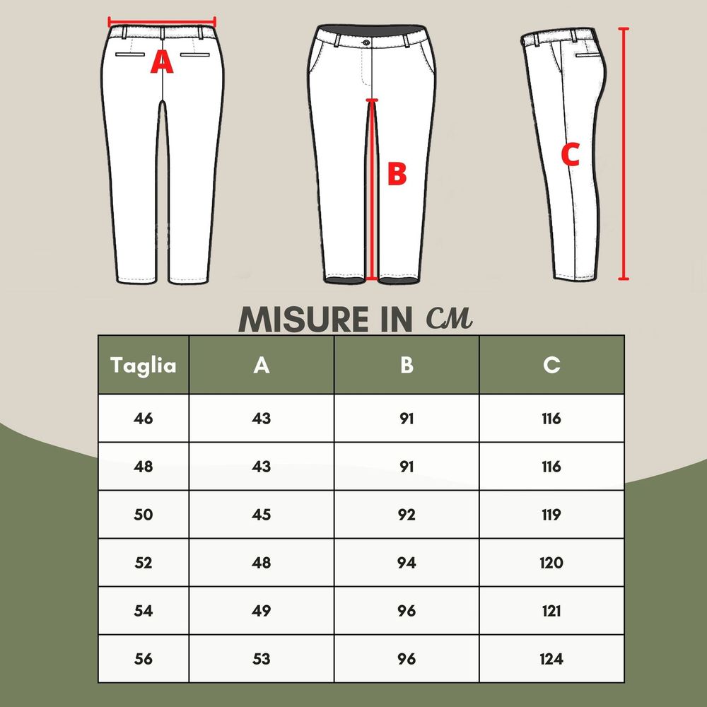Pantaloni di lana neri