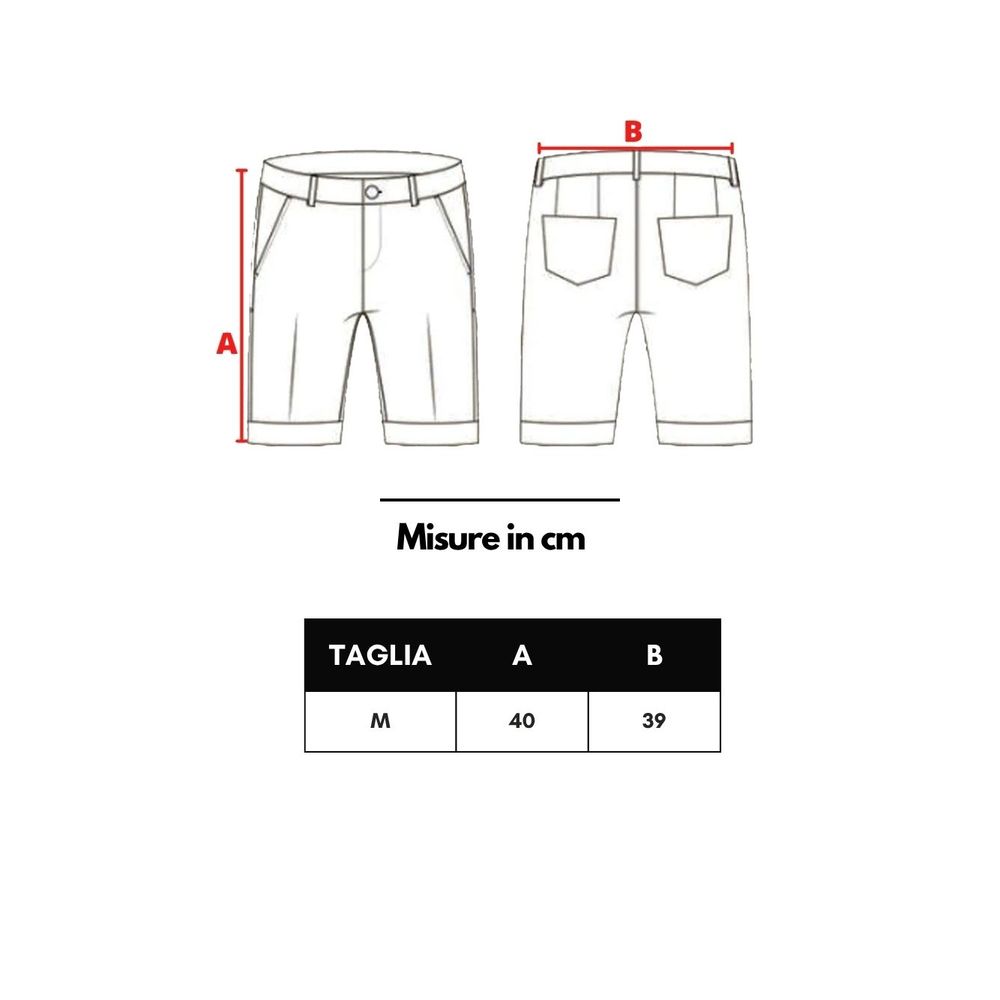 Pantaloncini da bagno in poliestere rosso