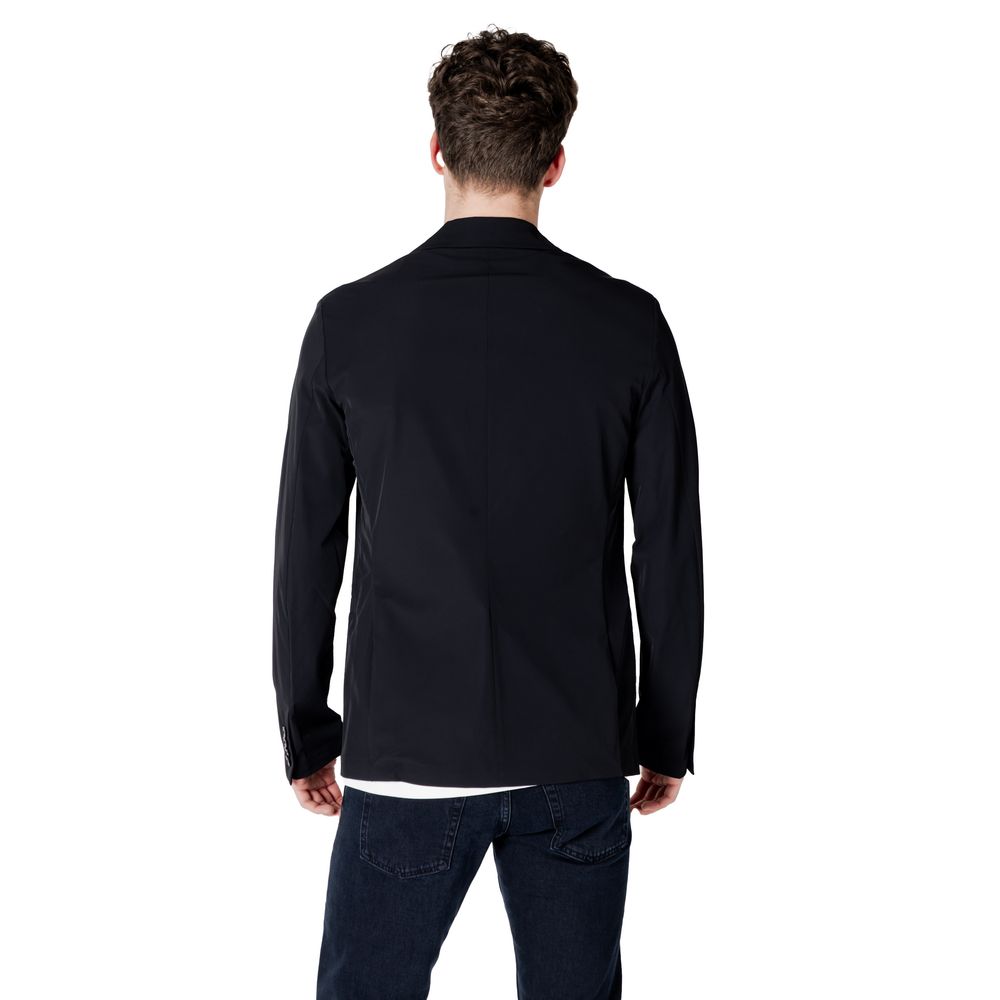 Blazer in cotone nero