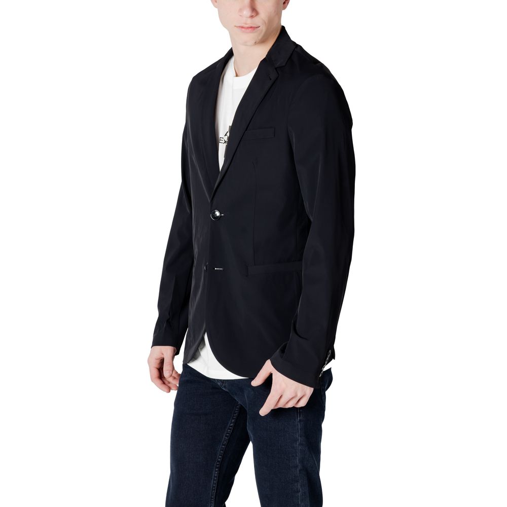 Blazer in cotone nero