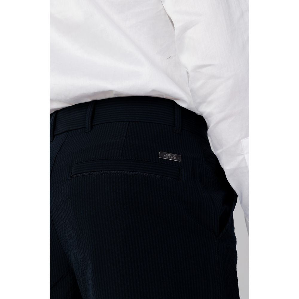 Pantaloni di cotone blu