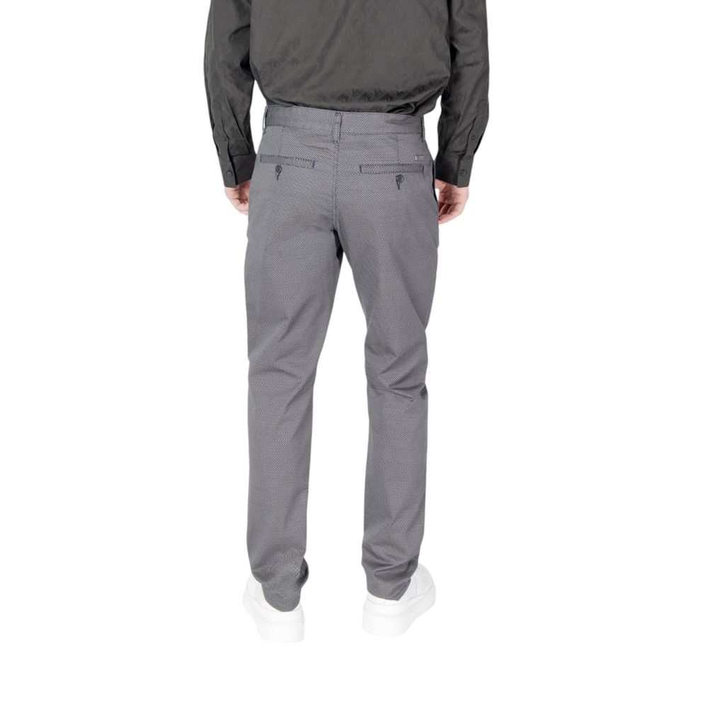 Pantaloni skinny in cotone blu