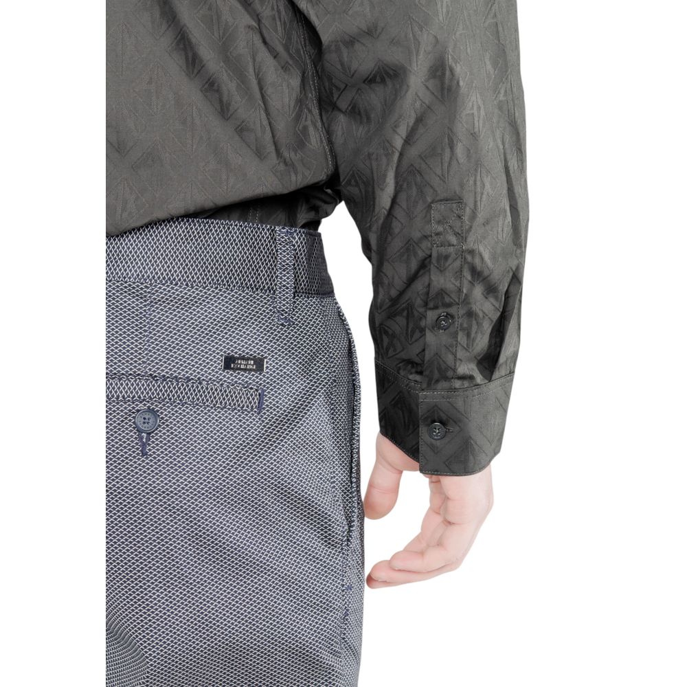 Pantaloni skinny in cotone blu