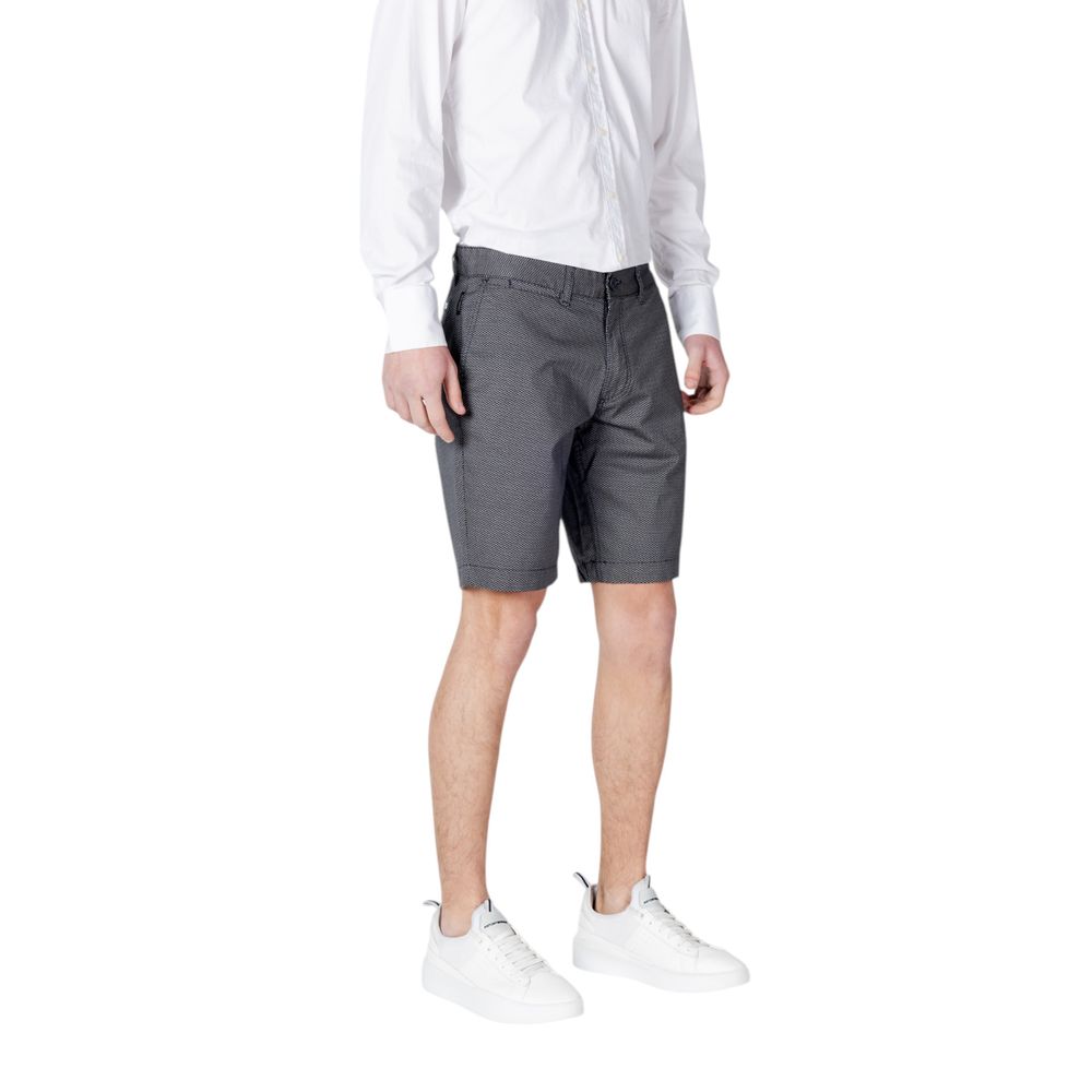 Pantaloncini in cotone blu