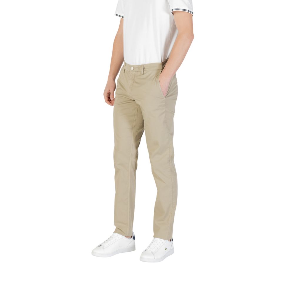 Pantaloni di cotone verde