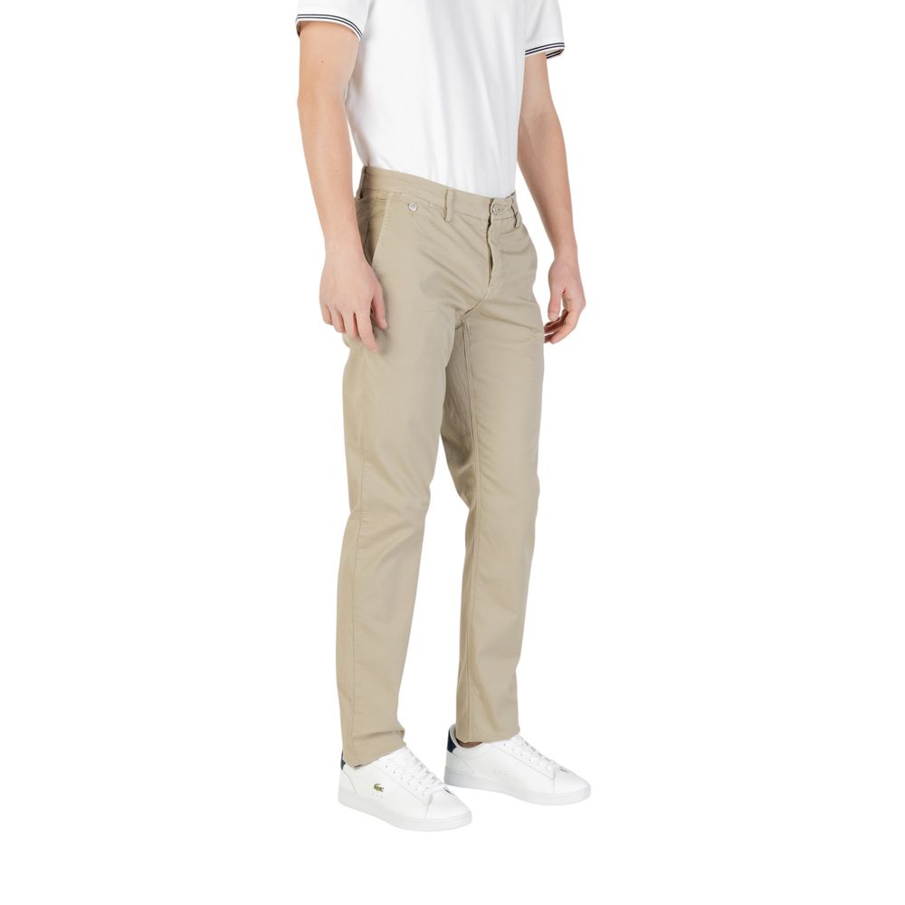 Pantaloni di cotone verde