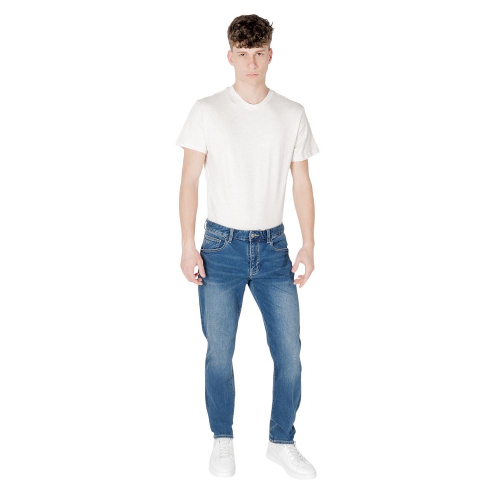 Jeans skinny in cotone blu