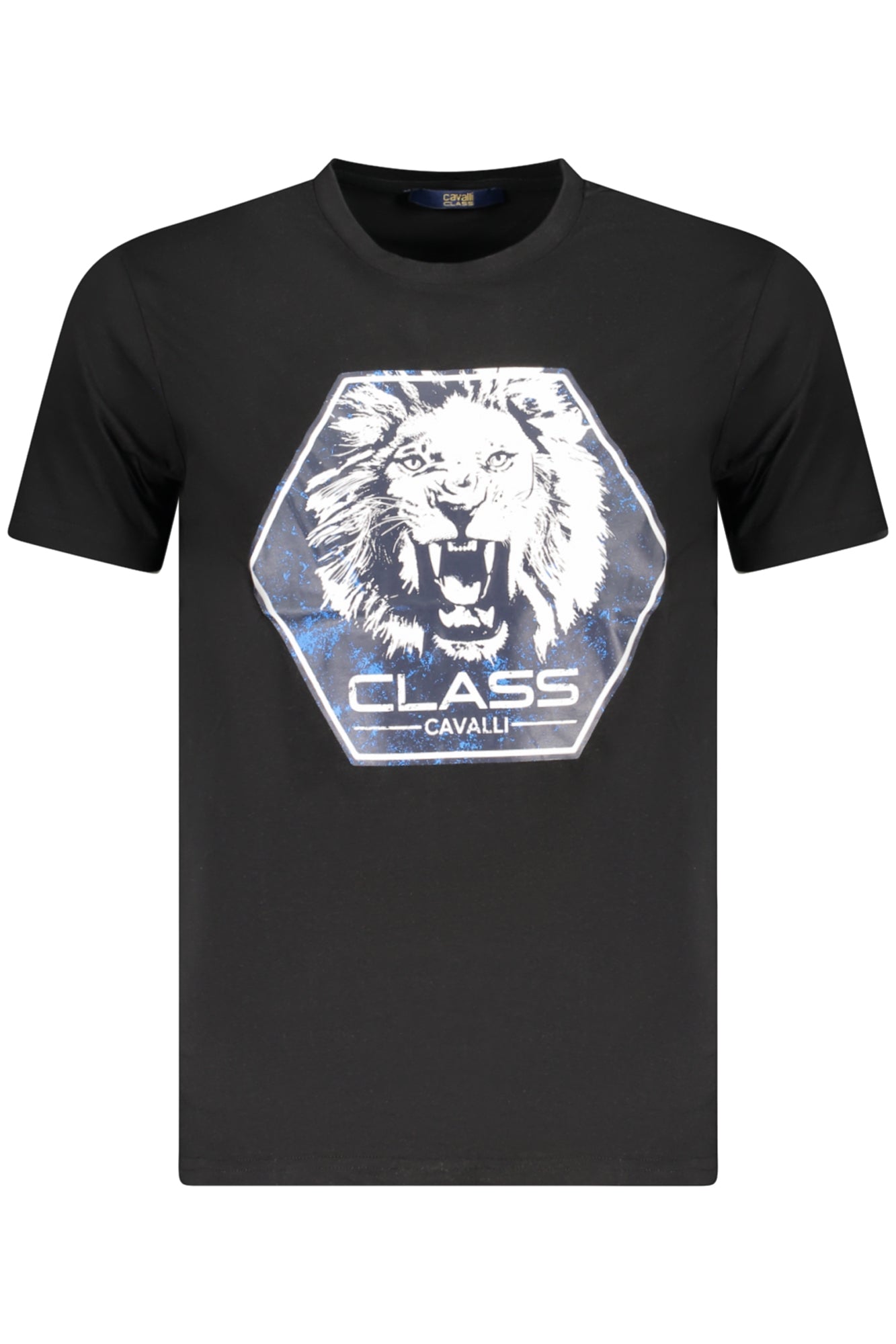 T-SHIRT MANICA CORTA CAVALLI CLASS UOMO NERA