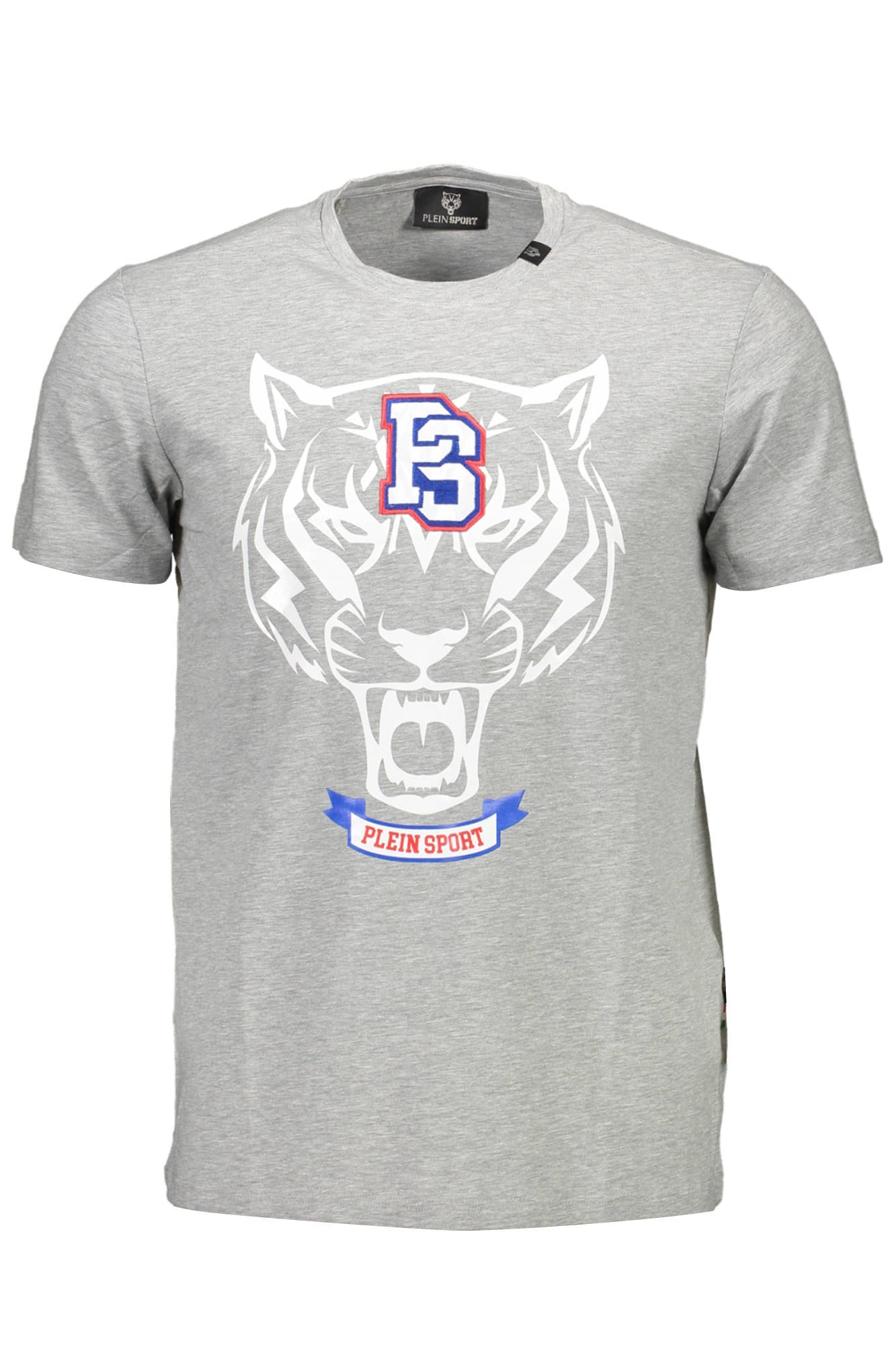 T-SHIRT A MANICHE CORTE PLEIN SPORT UOMO GRIGIA