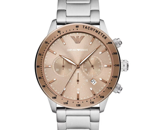 Classic Chronograph Steel Men's Watch