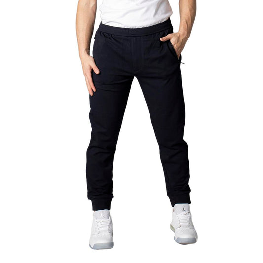 Pantaloni skinny in viscosa blu