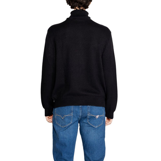 Dolcevita in cotone nero