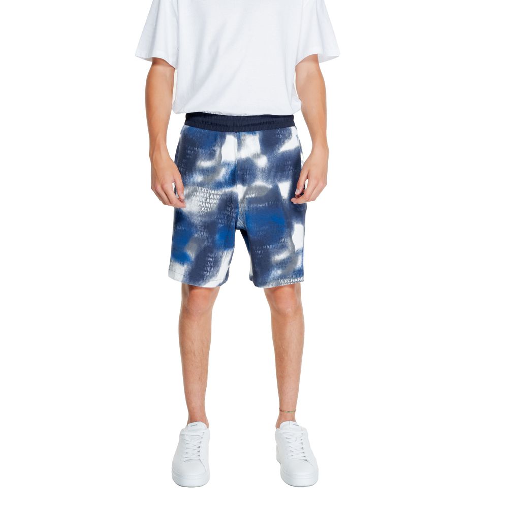 Bermuda di cotone blu