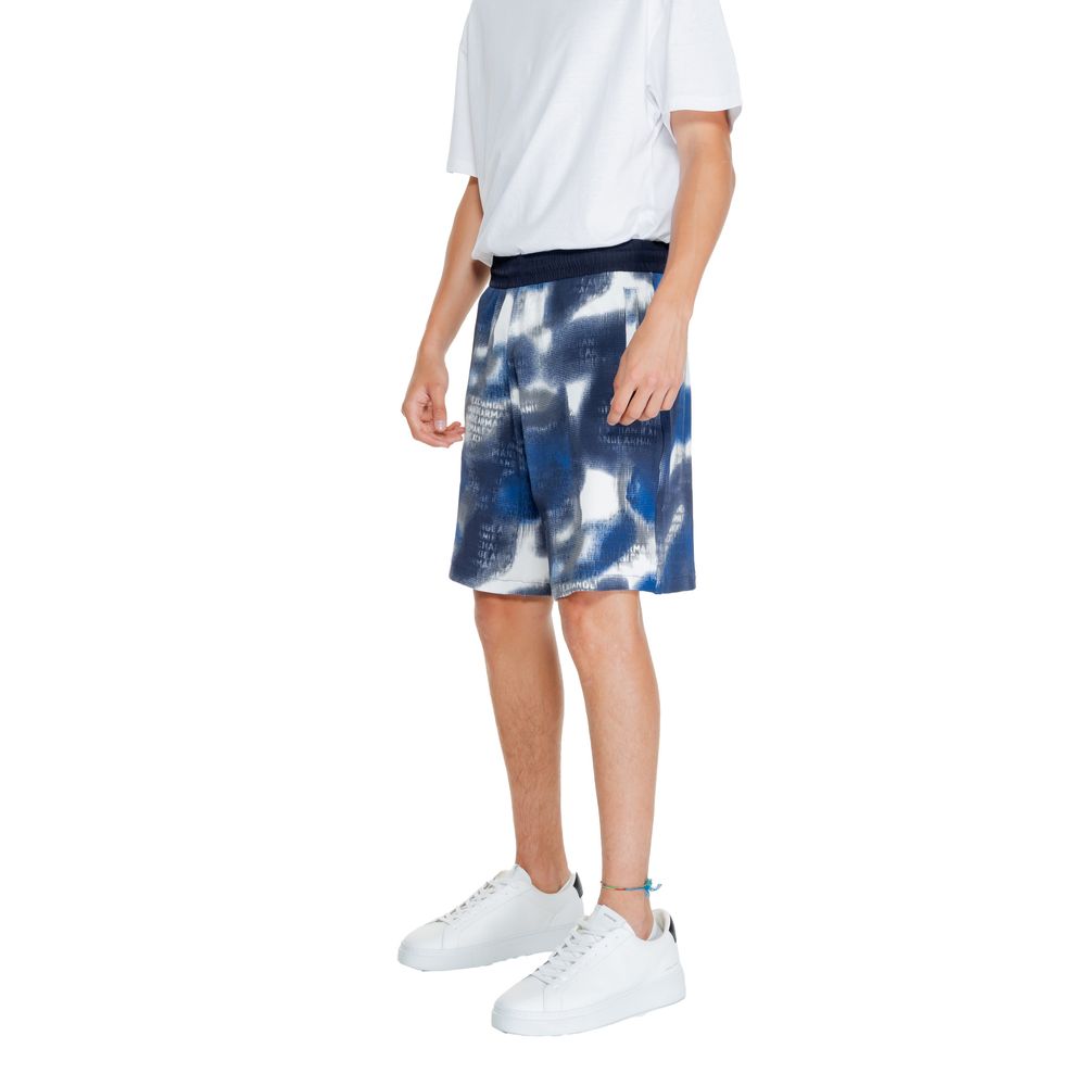 Bermuda di cotone blu