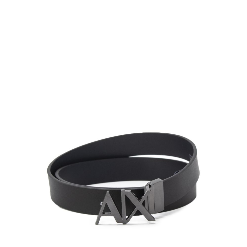 Cintura in pelle nera