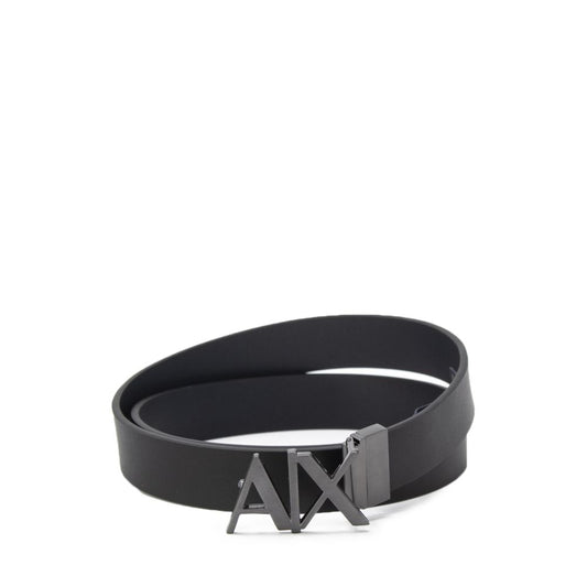 Cintura in pelle nera