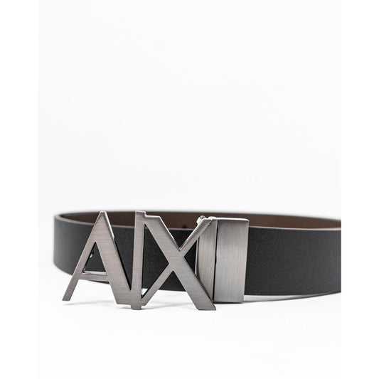 Cintura in pelle nera