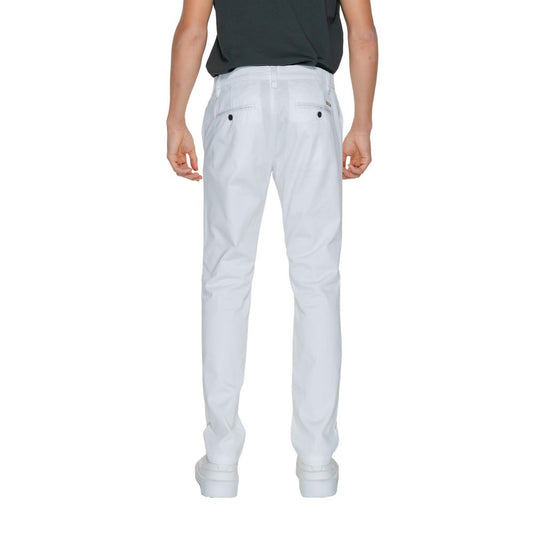 Pantaloni di cotone bianco