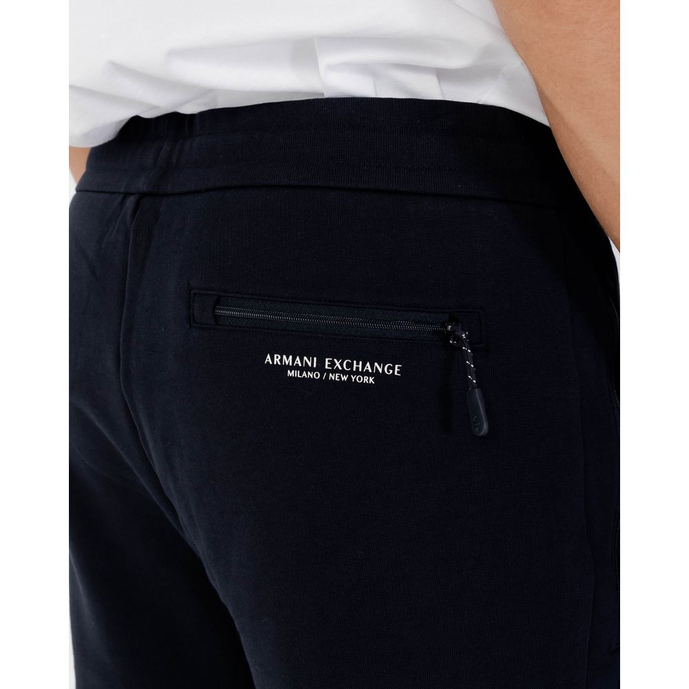 Pantaloni da jogging in cotone blu