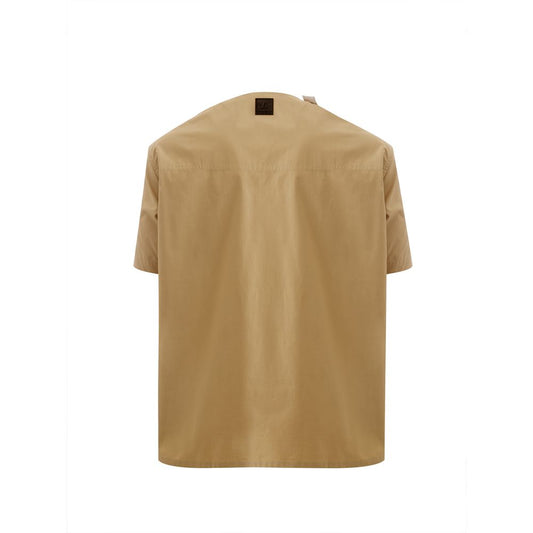 Maglione di cotone marrone