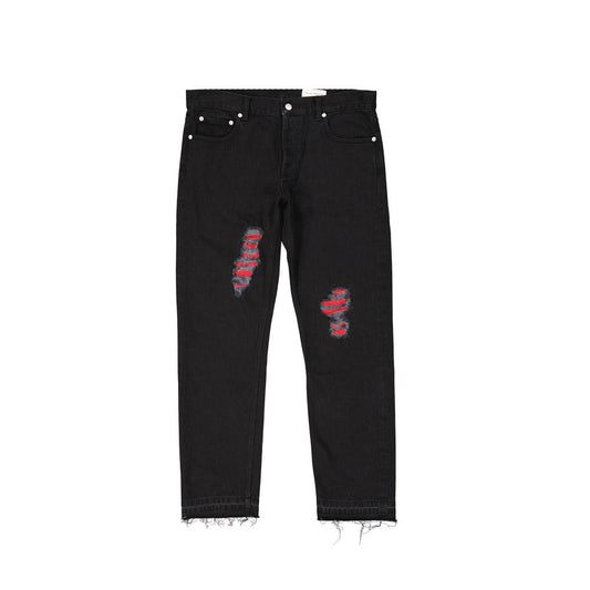 Jeans in denim di cotone