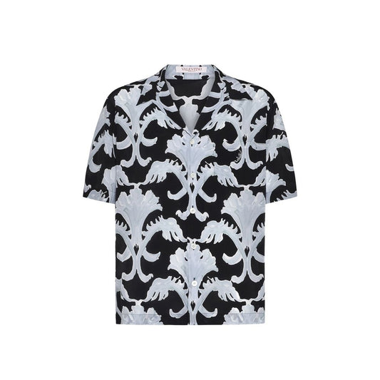 Camicia da bowling con stampa murale Metamorphos di Garavani