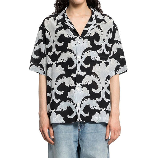 Camicia da bowling con stampa murale Metamorphos di Garavani