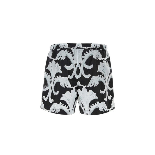 Pantaloncini da bagno con stampa murale Metamorphos