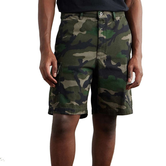 Pantaloncini cargo mimetici