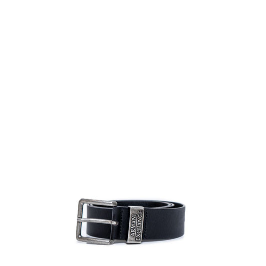 Cintura in pelle nera