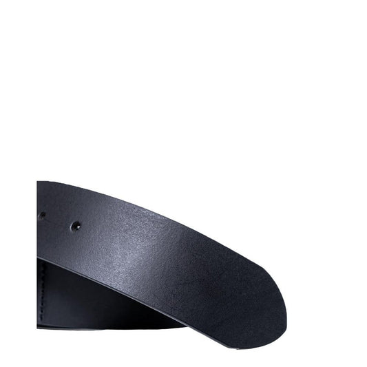 Cintura in pelle nera