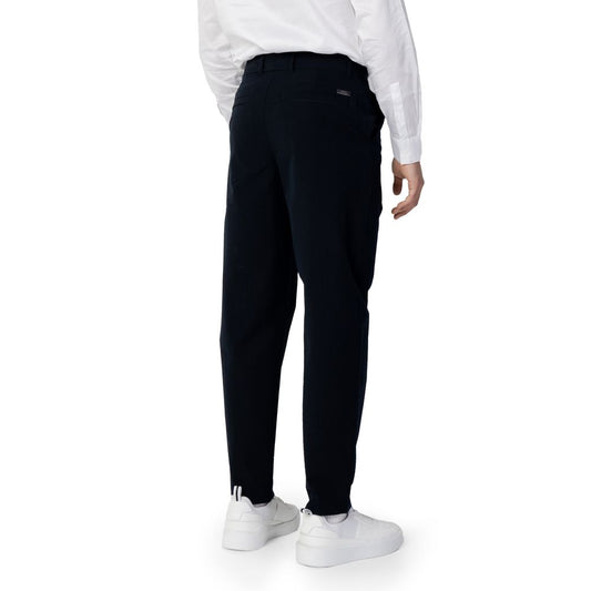 Pantaloni di cotone blu