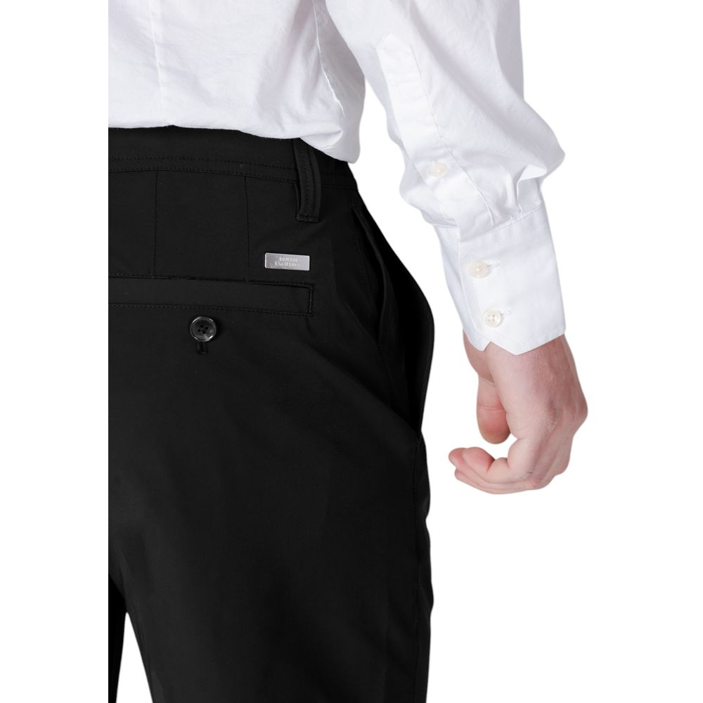 Bermuda in poliammide nero
