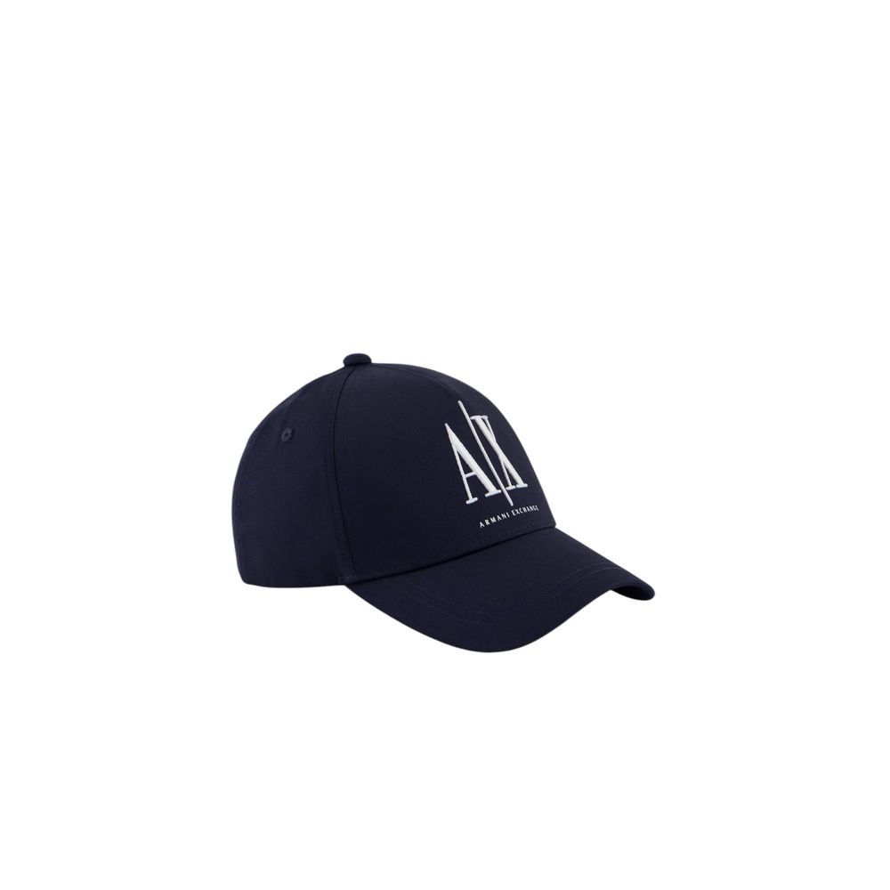 Cappello da baseball con berretti di cotone blu