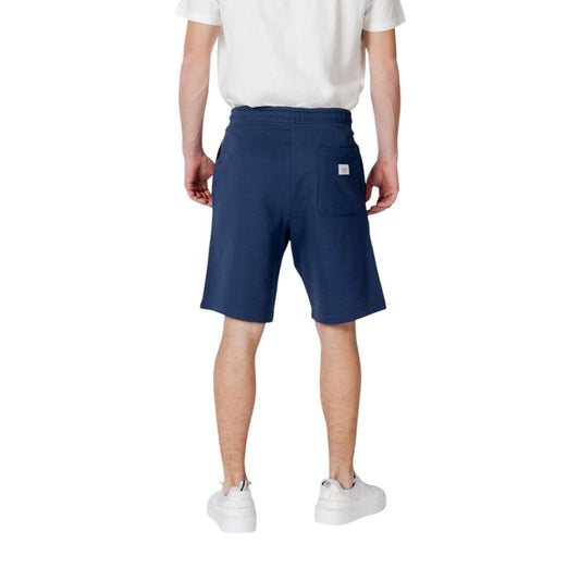 Bermuda di cotone blu