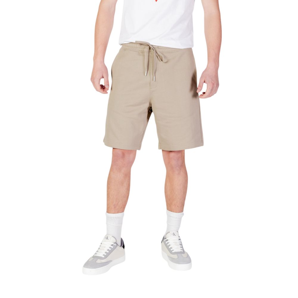 Bermuda in cotone beige