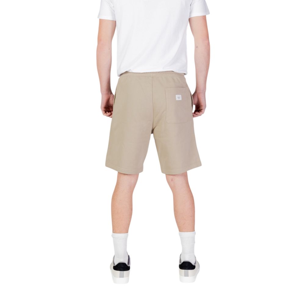 Bermuda in cotone beige